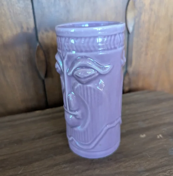 Vintage Accoutrements Lavender Tiki Mug - Picture 4 of 5